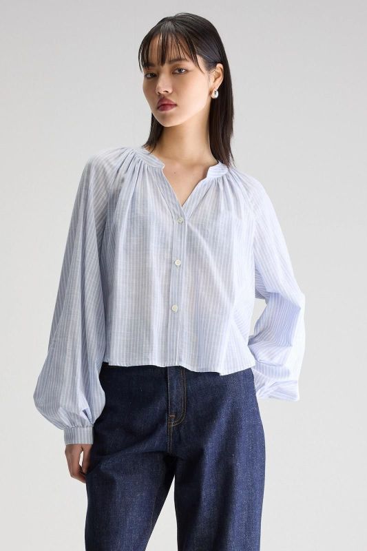 TONKA BLOUSE STRIPE (25-1-TONKA BLOUSE) - Pastine - Aartselaar