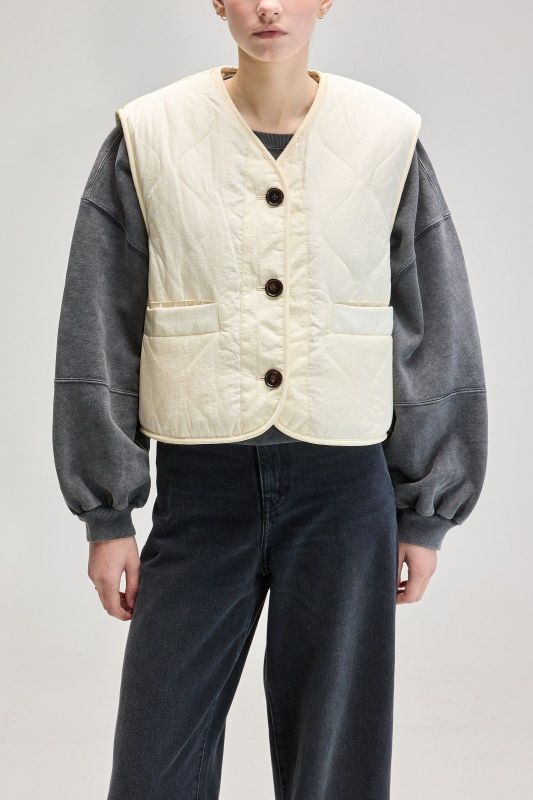 ELOÏSE BODYWARMER (25-2-ELOÏSE BODYWARMER) - Pastine - Aartselaar