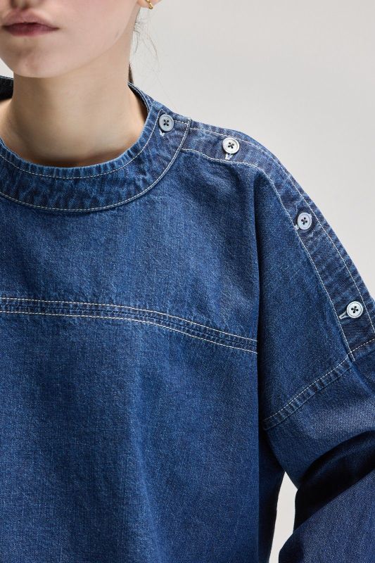 WALDO BLOUSE (25-2-WALDO BLOUSE) - Pastine - Aartselaar
