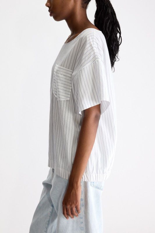 SOLEIL BLOUSE (26-1-SOLEIL BLOUSE) - Pastine - Aartselaar