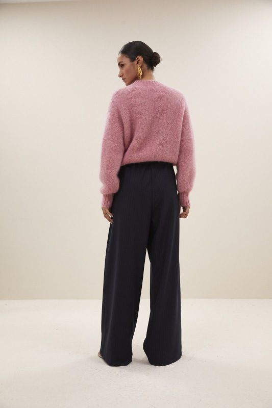 BENJI PINSTRIPE PANTS (25-2-BENJI PINSTRIPE PANTS) - Pastine - Aartselaar