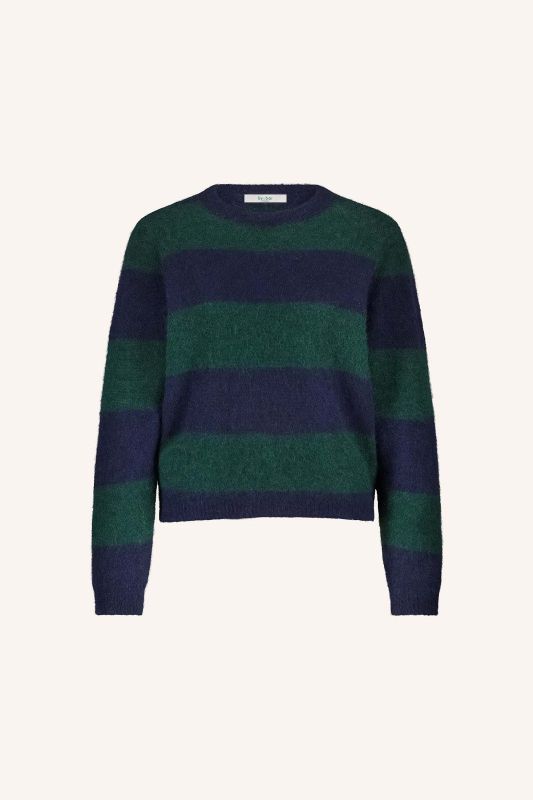 GWEN BIG STRIPE PULLOVER (25-2-GWEN BIG STRIPE PULL) - Pastine - Aartselaar