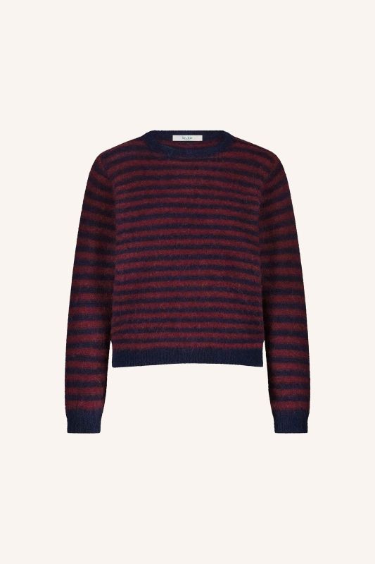 GWEN THIN STRIPE PULLOVER (25-2-GWEN THIN STRIPE PULL) - Pastine - Aartselaar