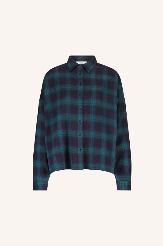JADA CHECK BLOUSE (25-2-JADA CHECK BLOUSE) - Pastine - Aartselaar