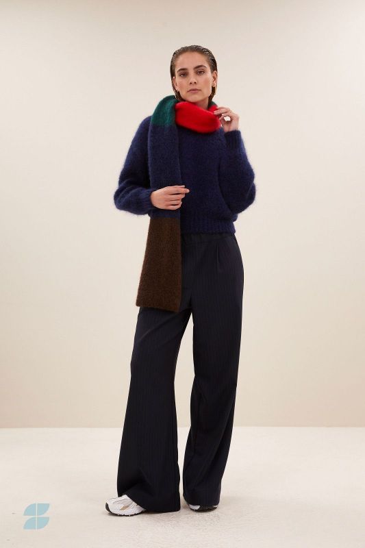 LEAH STRIPED SCARF (25-2-LEAH STRIPED SCARF) - Pastine - Aartselaar