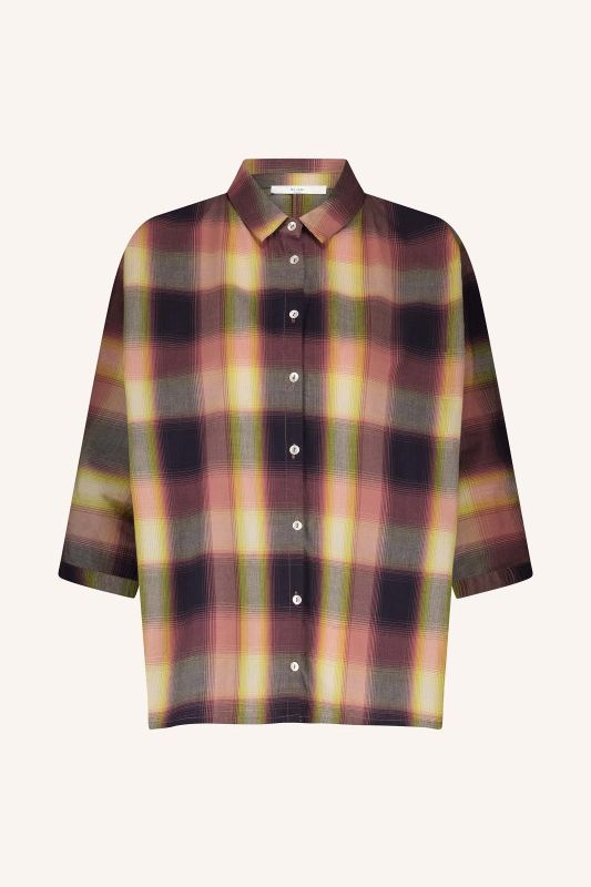 NOREL MADRAS BLOUSE (25-2-NOREL MADRAS BLOUSE) - Pastine - Aartselaar