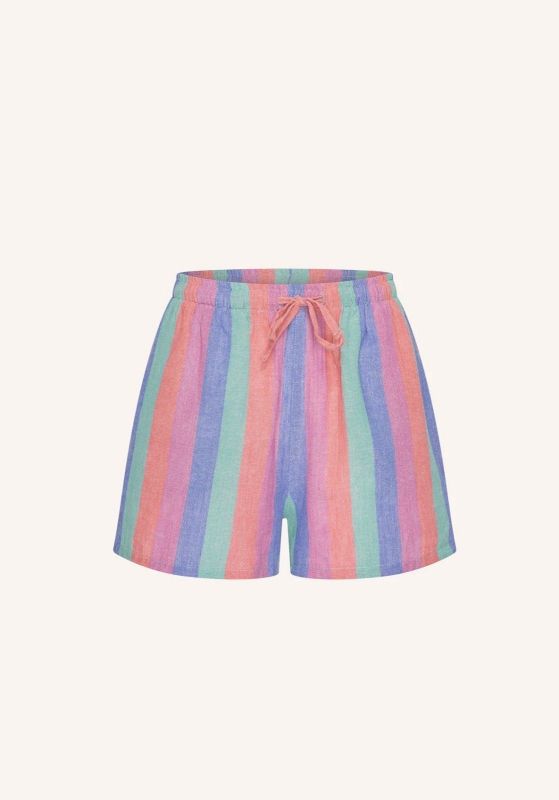 ISA RAINBOW SHORTS (26-1-ISA RAINBOW SHORTS) - Pastine - Aartselaar