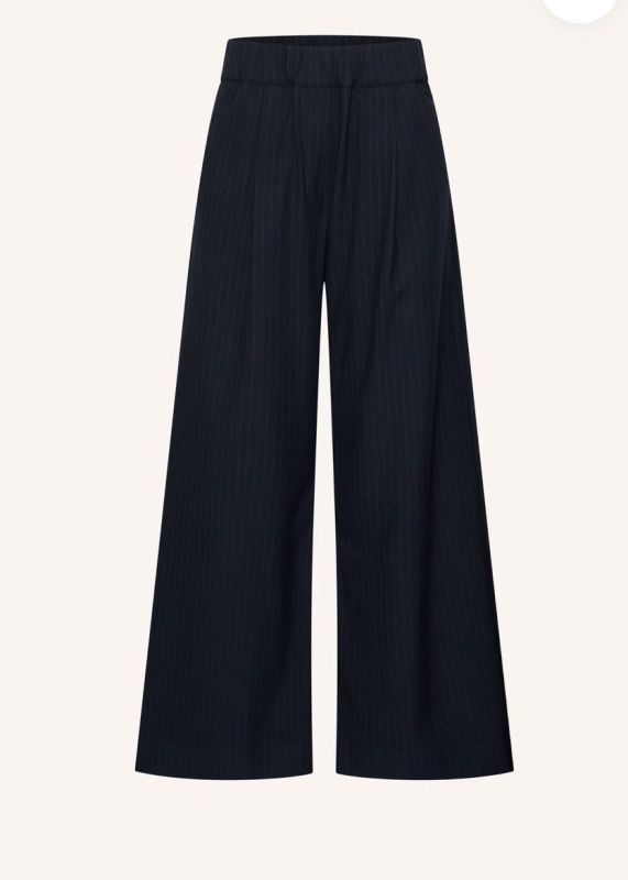 BENJI PINESTRIPE PANTS (26-2-BENJI  PINESTRIPE PANTS) - Pastine - Aartselaar