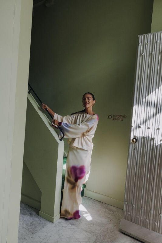 MARTINI BLOUSE (26-1-MARTINI BLOUSE) - Pastine - Aartselaar