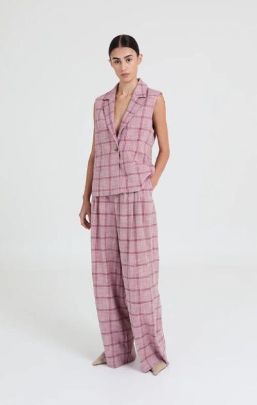 HARPER SLEEVELESS BLAZER (26-1-HARPER SLEEVELESS BLZR) - Pastine - Aartselaar