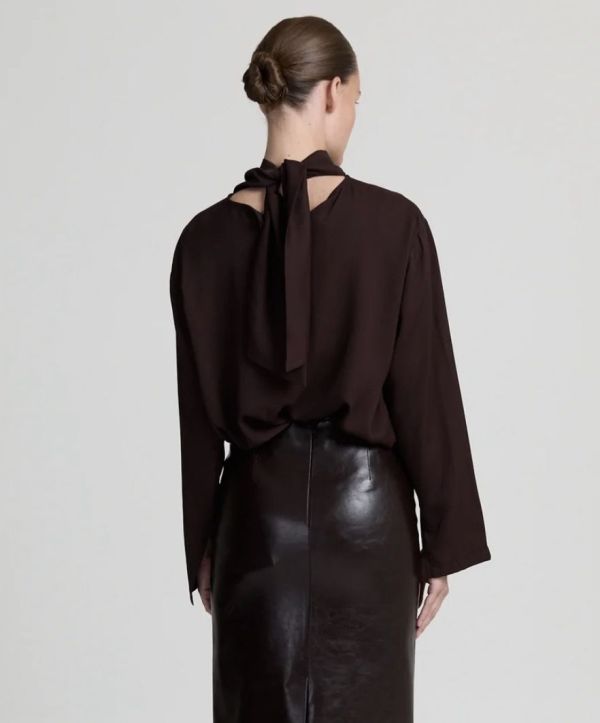 EMILIA BLOUSE (26-2-EMILIA BLOUSE) - Pastine - Aartselaar