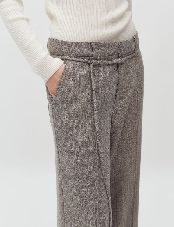 KAMMIA PANTS (25-2-KAMMIA PANTS) - Pastine - Aartselaar