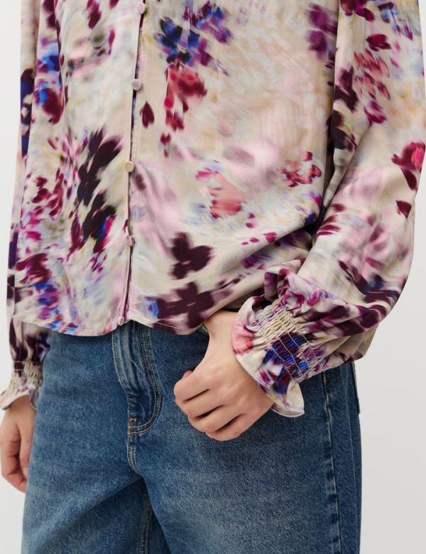 KANJIA BLOUSE (25-2-KANJIA BLOUSE) - Pastine - Aartselaar