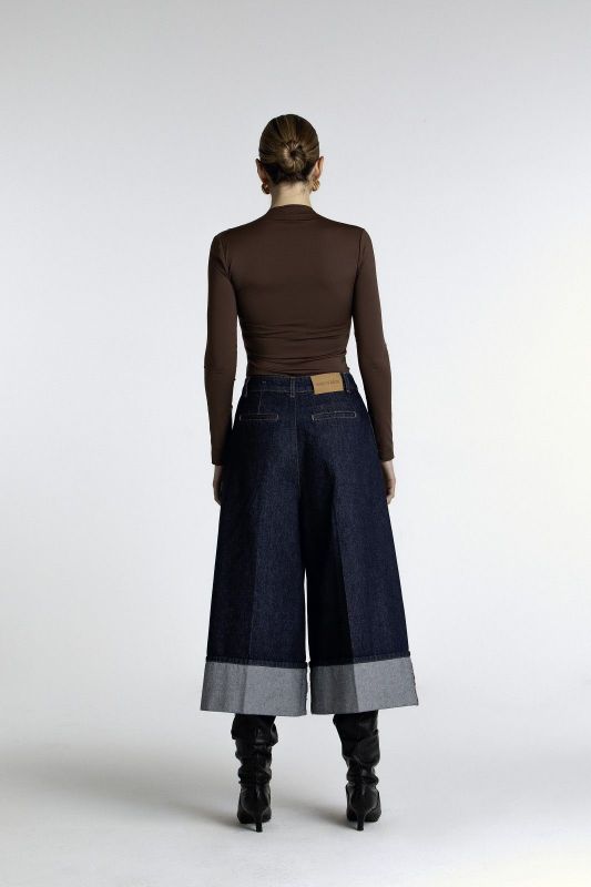 XL DENIM CULOTTE (25-2-XL DENIM CULOTTE) - Pastine - Aartselaar