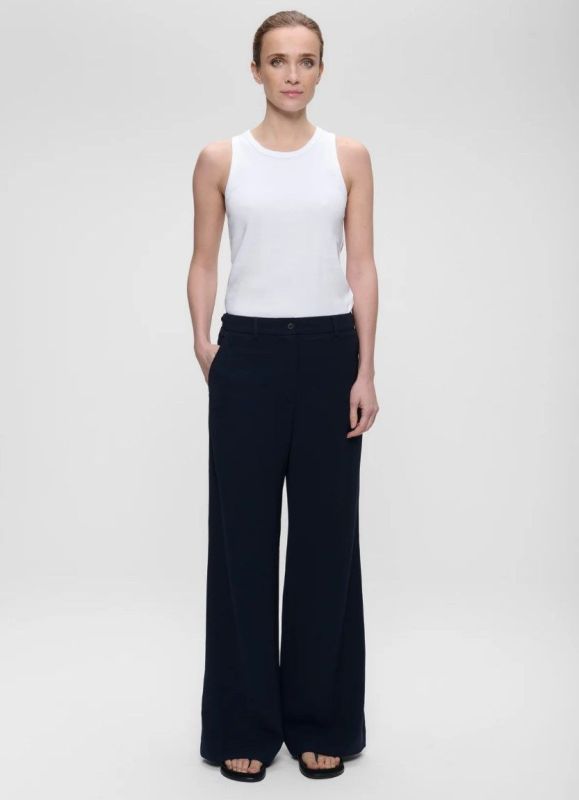 MICKY WIDE LEG PANTS (25-1-V05-1009 MICKY WIDE LEG ) - Pastine - Aartselaar