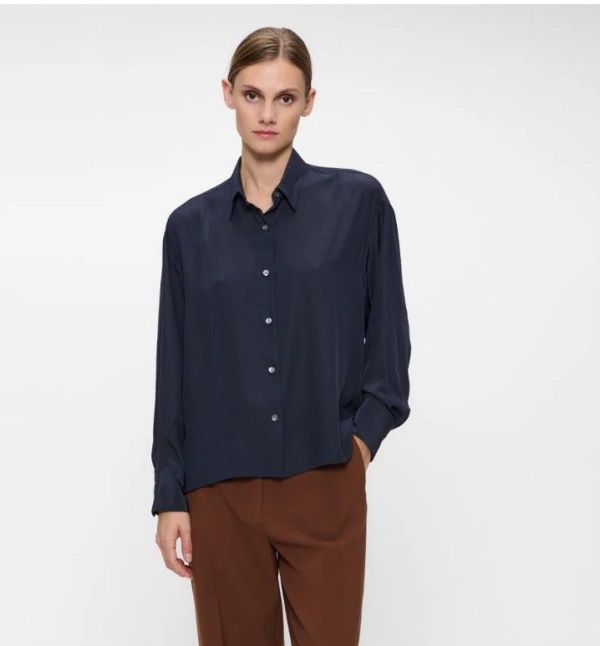 TECHNOSILK BOXY SHIRT (25-2-W04-1015 TECHNOSILK BOX) - Pastine - Aartselaar