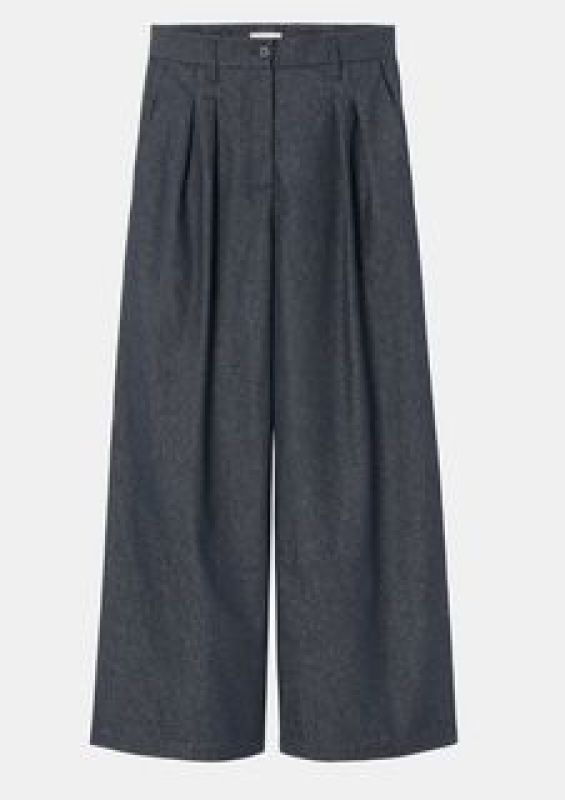 DENIM BARB 2 PANTS (25-2-W05-1019 DENIM BARB) - Pastine - Aartselaar
