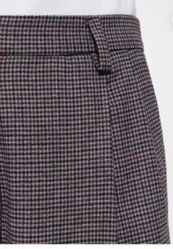 MINI CHECK KAYNE PANTS (25-2-W05-1026 MINI CHECK KAY) - Pastine - Aartselaar