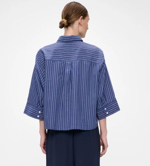 STRIPE SHIRT (26-1-STRIPE SHIRT) - Pastine - Aartselaar